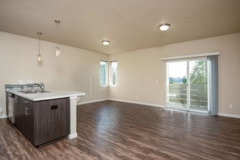 Upgraded luxury vinyl wood flooring
